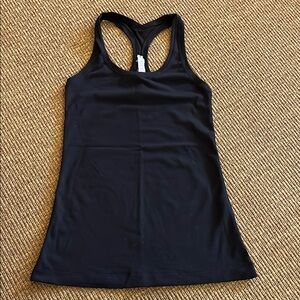Lululemon Athletica Black Cool Racerback II Nulu Tank Top